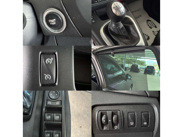 Renault Scenic 110ps* 7м* 6ск* НАВИ* Климат* Паркт* - автомобили, коли, обяви за нови и употребявани 14