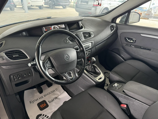 Renault Scenic 110ps* 7м* 6ск* НАВИ* Климат* Паркт* - автомобили, коли, обяви за нови и употребявани 8