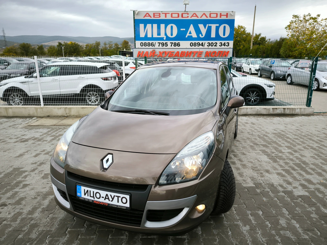 Renault Scenic 1, 5DCi-110к.с.-6скорости, НАВИ, ЕВРО 5В - автомобили, коли, обяви за нови и употребявани 0