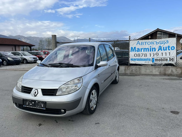 Renault Scenic 1.9DCI 120кс 6 СКОРОСТИ КЛИМАТРОНИК АВТОПИЛОТ - автомобили, коли, обяви за нови и употребявани 0