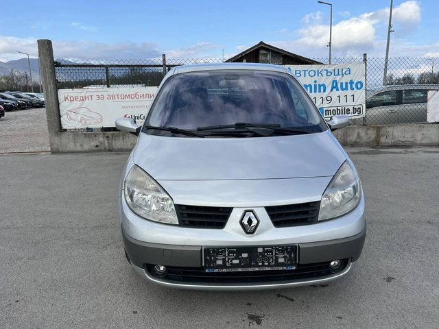 Renault Scenic 1.9DCI 120кс 6 СКОРОСТИ КЛИМАТРОНИК АВТОПИЛОТ - автомобили, коли, обяви за нови и употребявани 1