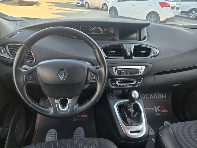 Renault Scenic 1.5DCI-110кс= 6СК= 7МЕСТА= НАВИ= АВТОПИЛОТ - автомобили, коли, обяви за нови и употребявани 10