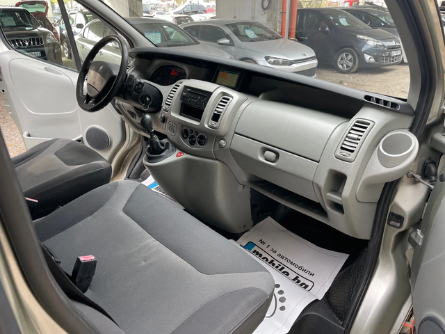 Renault Trafic 2.0dCI-NAVI-9места - автомобили, коли, обяви за нови и употребявани 8