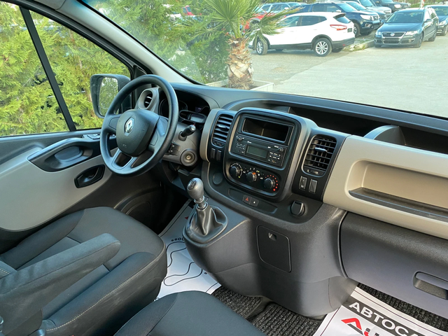 Renault Trafic 1.6DCI-116кс= ДЪЛГА БАЗА= КЛИМАТИК= 6СКОРОСТИ - автомобили, коли, обяви за нови и употребявани 11