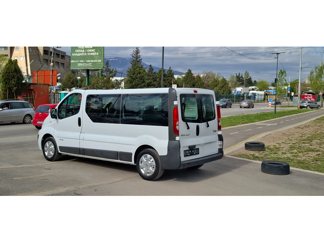 Renault Trafic 2.0  115kc Дълга база 211000м 9  местен - автомобили, коли, обяви за нови и употребявани 3