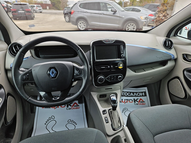 Renault Zoe 53.000km= НАВИГАЦИЯ= КАМЕРА= KEYLESS - автомобили, коли, обяви за нови и употребявани 10