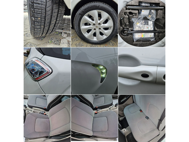 Renault Zoe 53.000km= НАВИГАЦИЯ= КАМЕРА= KEYLESS - автомобили, коли, обяви за нови и употребявани 16