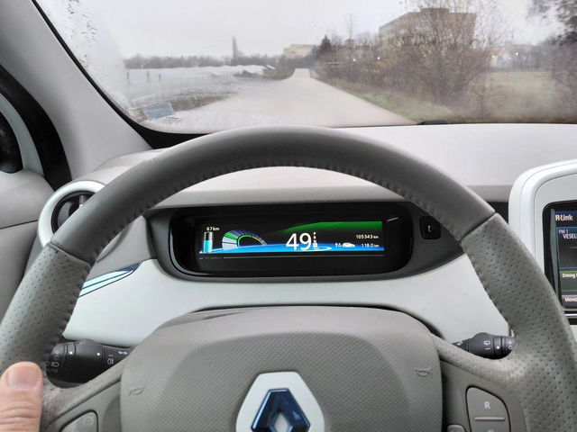 Renault Zoe 22kWh 58ps - автомобили, коли, обяви за нови и употребявани 12