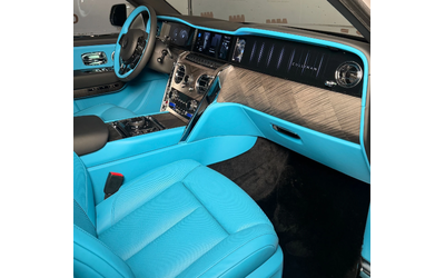 Rolls-Royce Cullinan Series II Facelift* Tempest Grey+ Turchese - автомобили, коли, обяви за нови и употребявани 11