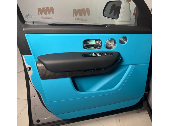 Rolls-Royce Cullinan Series II Facelift* Tempest Grey+ Turchese - автомобили, коли, обяви за нови и употребявани 5