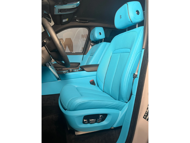 Rolls-Royce Cullinan Series II Facelift* Tempest Grey+ Turchese - автомобили, коли, обяви за нови и употребявани 7