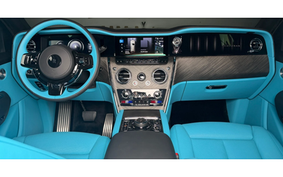 Rolls-Royce Cullinan Series II Facelift* Tempest Grey+ Turchese - автомобили, коли, обяви за нови и употребявани 9