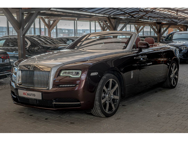 Rolls-Royce Dawn 6.6 V12/Two-Tone/Night Vision/Distronic/Lane Assist/ - автомобили, коли, обяви за нови и употребявани 2