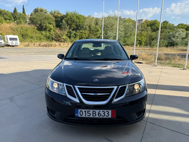 Saab 9-3 Кожа/Климатроник/МултиВолан/Навигация - автомобили, коли, обяви за нови и употребявани 0