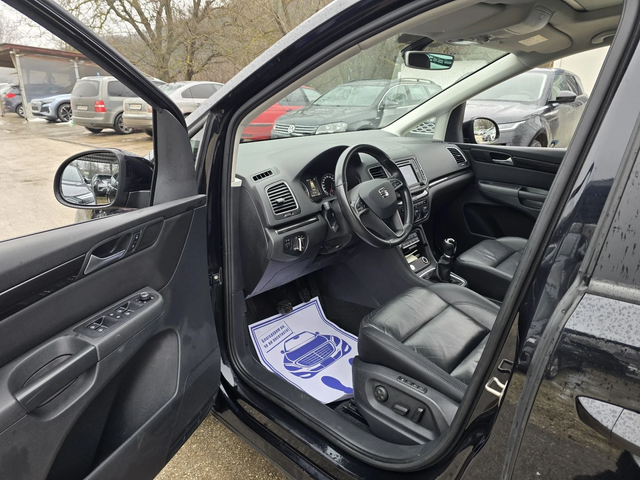 Seat Alhambra 2.0TDI 150к.с 6+ 1 места - автомобили, коли, обяви за нови и употребявани 9