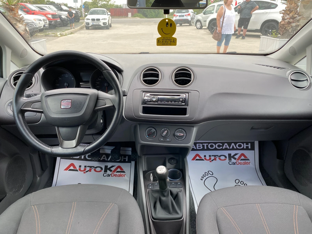 Seat Ibiza 1.2TDI-75кс= 81.000км!= АВТОПИЛОТ= КЛИМАТИК - автомобили, коли, обяви за нови и употребявани 10