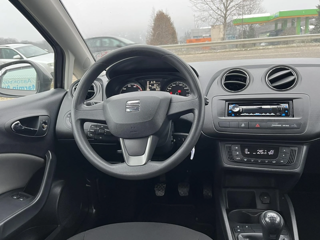 Seat Ibiza 1.2I 70кс. EURO 5 КЛИМАТИК - автомобили, коли, обяви за нови и употребявани 11