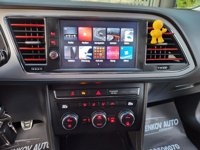 Seat Leon FR-2.0TDI-150к.с ЕURO 6 4х4-НАВИГАЦИЯ-ШВЕЙЦАРИЯ - автомобили, коли, обяви за нови и употребявани 11