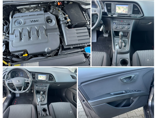 Seat Leon 1, 6tdi ST, 105ps, DSG, нави, мулти, темпо, борд, - автомобили, коли, обяви за нови и употребявани 14