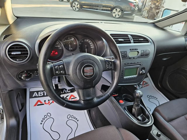 Seat Leon 2.0TDI-140кс= 6СКОРОСТИ= АВТОПИЛОТ= КЛИМАТРОНИК - автомобили, коли, обяви за нови и употребявани 7