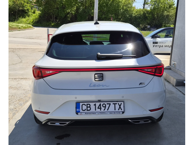 Seat Leon 73хил. км. FR 2023г. БЕНЗИН 150 к.с. - автомобили, коли, обяви за нови и употребявани 4