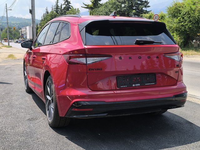 Skoda Enyaq Sport Line - автомобили, коли, обяви за нови и употребявани 5