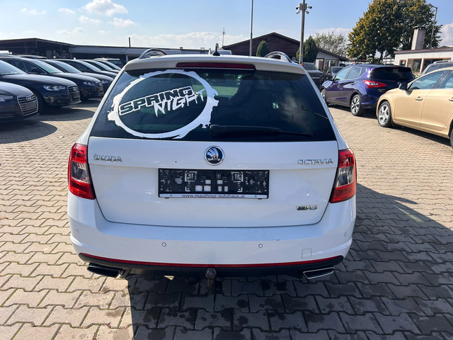 Skoda Octavia VRS AVTOMAT/NAVI/KOJA EURO 5 - автомобили, коли, обяви за нови и употребявани 6