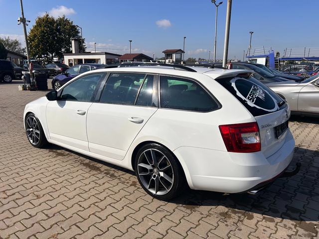 Skoda Octavia VRS AVTOMAT/NAVI/KOJA EURO 5 - автомобили, коли, обяви за нови и употребявани 7