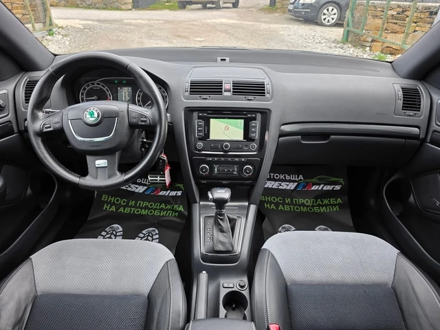 Skoda Octavia 2.0TDI 170K.C. VRS / АВТОМАТ / ПОЛУ КОЖА - автомобили, коли, обяви за нови и употребявани 4