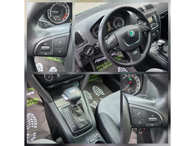 Skoda Octavia 2.0TDI 170K.C. VRS / АВТОМАТ / ПОЛУ КОЖА - автомобили, коли, обяви за нови и употребявани 8