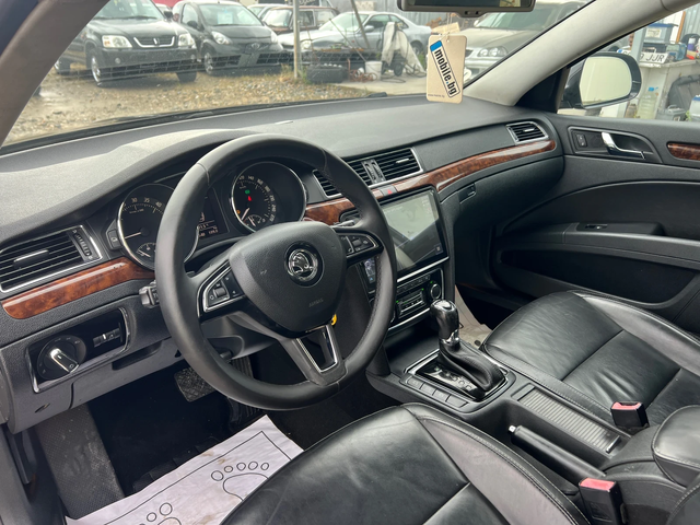 Skoda Superb 2.0TDI-140к.с./Памет/ Навигация/Кожа/Старт-стоп - автомобили, коли, обяви за нови и употребявани 9