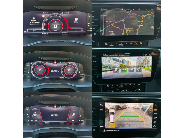 Skoda Superb 2.0TDI#SPORTLINE#DIGITAL#CRYSTAL#DISTR#CARBON - автомобили, коли, обяви за нови и употребявани 15