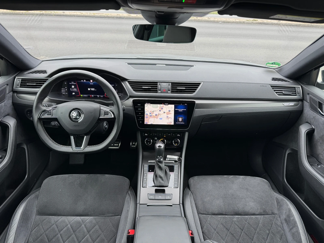 Skoda Superb 2.0TDI#SPORTLINE#ALCANTARA#DISTRONIC#ОБСЛУЖЕНА - автомобили, коли, обяви за нови и употребявани 9