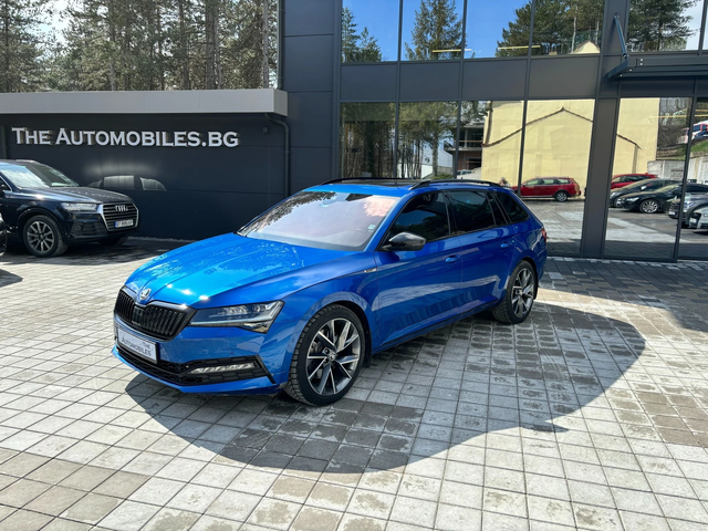 Skoda Superb 2, 0 TSI Sportline - автомобили, коли, обяви за нови и употребявани 2