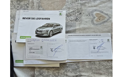 Skoda Superb КАТО ЧИСТО НОВ/DISTRONIK/2.0TDI - автомобили, коли, обяви за нови и употребявани 6