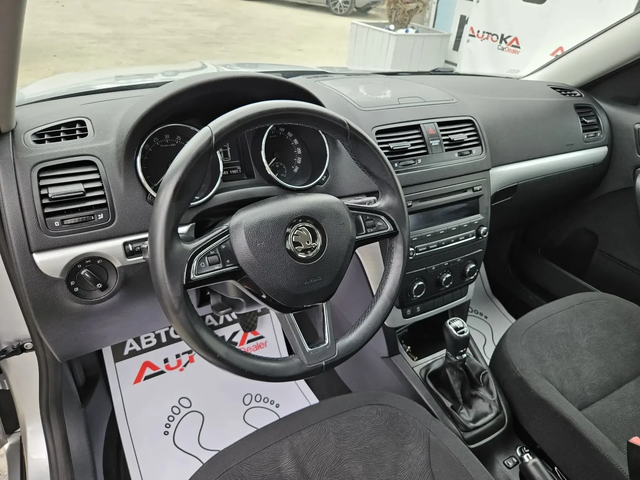 Skoda Yeti 1.6TDI-105kc= 159.000km= GreenLine= FACE= АВТОПИЛО - автомобили, коли, обяви за нови и употребявани 7