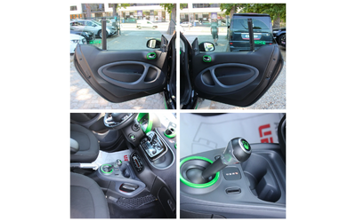 Smart Fortwo GREENFLACH  EQ  LED НОВ ВНОС ГЕРМАНИЯ - автомобили, коли, обяви за нови и употребявани 13