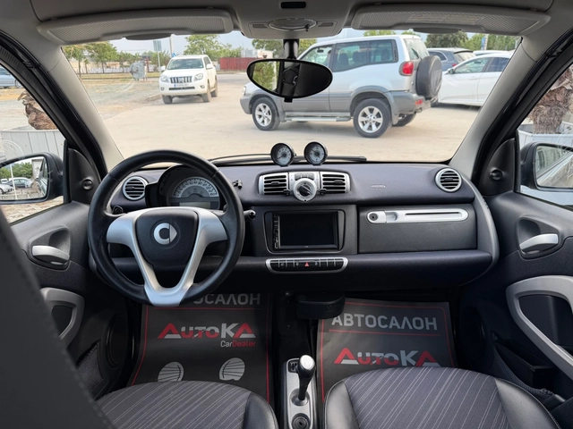 Smart Fortwo 1.0i-71кс.-КЛИМАТИК -АВТОМАТ-КАМЕРА - автомобили, коли, обяви за нови и употребявани 10