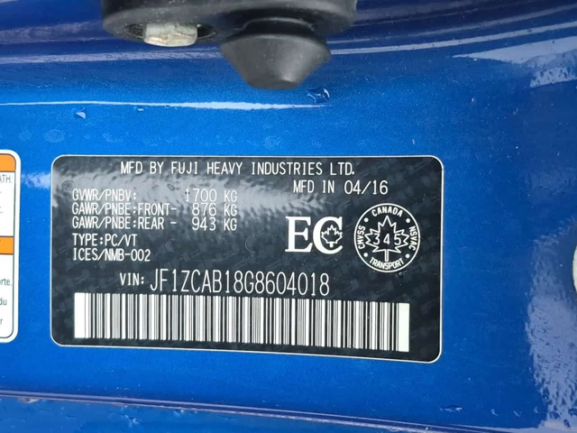 Subaru BRZ CARFAX/Cruise Control/Rear Wheel Drive - автомобили, коли, обяви за нови и употребявани 14
