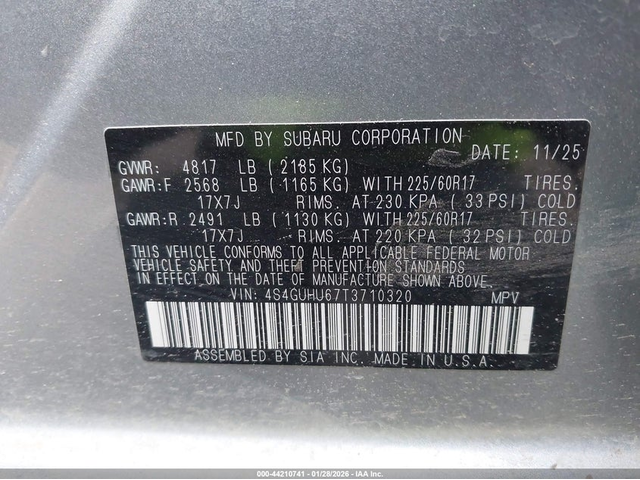 Subaru Crosstrek UNKNOWN SPECS - автомобили, коли, обяви за нови и употребявани 8