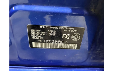 Subaru WRX SPORT/CARFAX/Шибедах/ 2 ключа - автомобили, коли, обяви за нови и употребявани 14