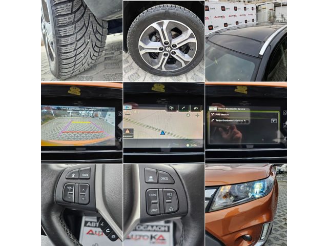 Suzuki Vitara 1.6DDIS-120кс= ALL GRIP= ДИСТРОНИК= КАМЕРА= LED - автомобили, коли, обяви за нови и употребявани 15