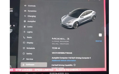 Tesla Model 3 LONG RANGE* DUAL MOTOR* ПАНО* КАМЕРИ - автомобили, коли, обяви за нови и употребявани 12