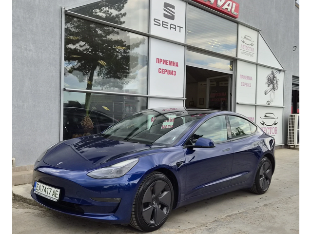 Tesla Model 3 Dual Motor AWD 2023г. ; 42983км. Face с термопомпа - автомобили, коли, обяви за нови и употребявани 0