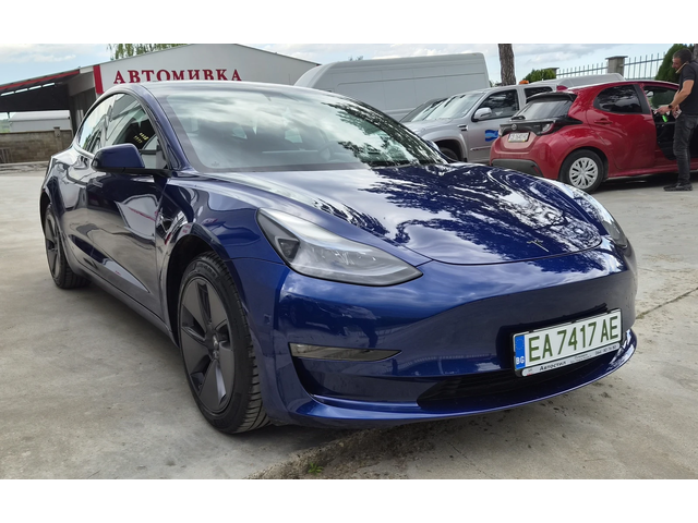 Tesla Model 3 Dual Motor AWD 2023г. ; 42983км. Face с термопомпа - автомобили, коли, обяви за нови и употребявани 2