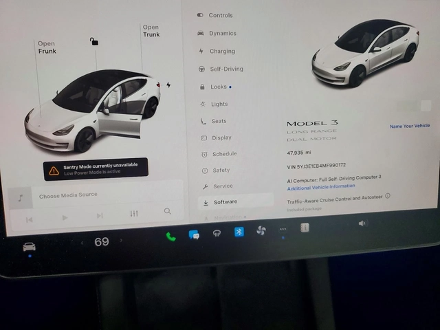 Tesla Model 3 DUAL MOTOR LONG RANGE AWD ТЕРМОПОМПА* - автомобили, коли, обяви за нови и употребявани 8