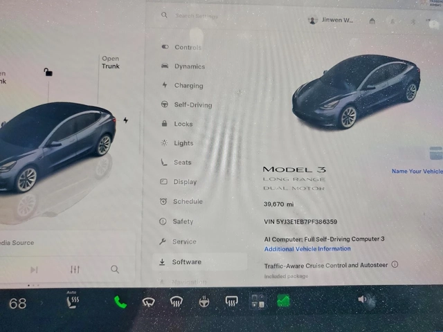 Tesla Model 3 LONG RANGE / AWD - автомобили, коли, обяви за нови и употребявани 8
