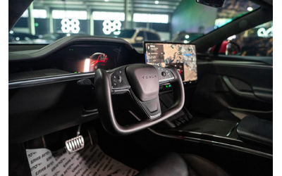 Tesla Model S PLAID 1020HP HD LED 360 ПАНО CARBON ЛИЗИНГ 100% - автомобили, коли, обяви за нови и употребявани 11