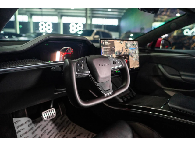 Tesla Model S PLAID 1020HP HD LED 360 ПАНО CARBON ЛИЗИНГ 100% - автомобили, коли, обяви за нови и употребявани 11