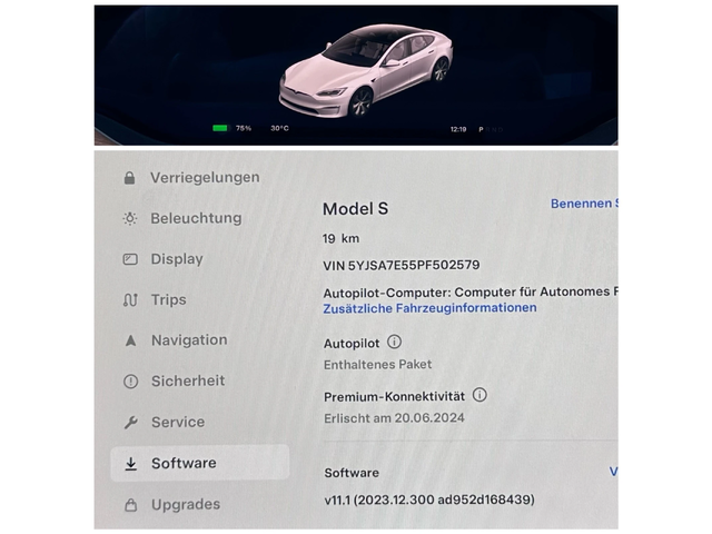 Tesla Model S 7km/Long Range AWD /670ps - автомобили, коли, обяви за нови и употребявани 12